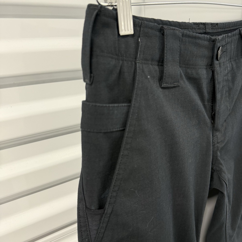 Under Armour Storm Womens Size 2 Black Tactical Cargo Pants Loose Ripstop - Picture 5 of 8